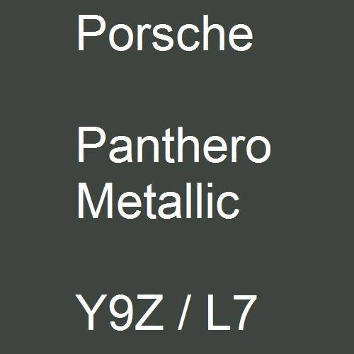 Porsche, Panthero Metallic, Y9Z / L7.